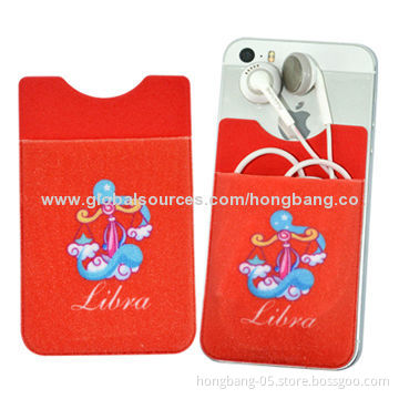 Sticky Mobile Phone Wallets, Easy-to-stick and Remove